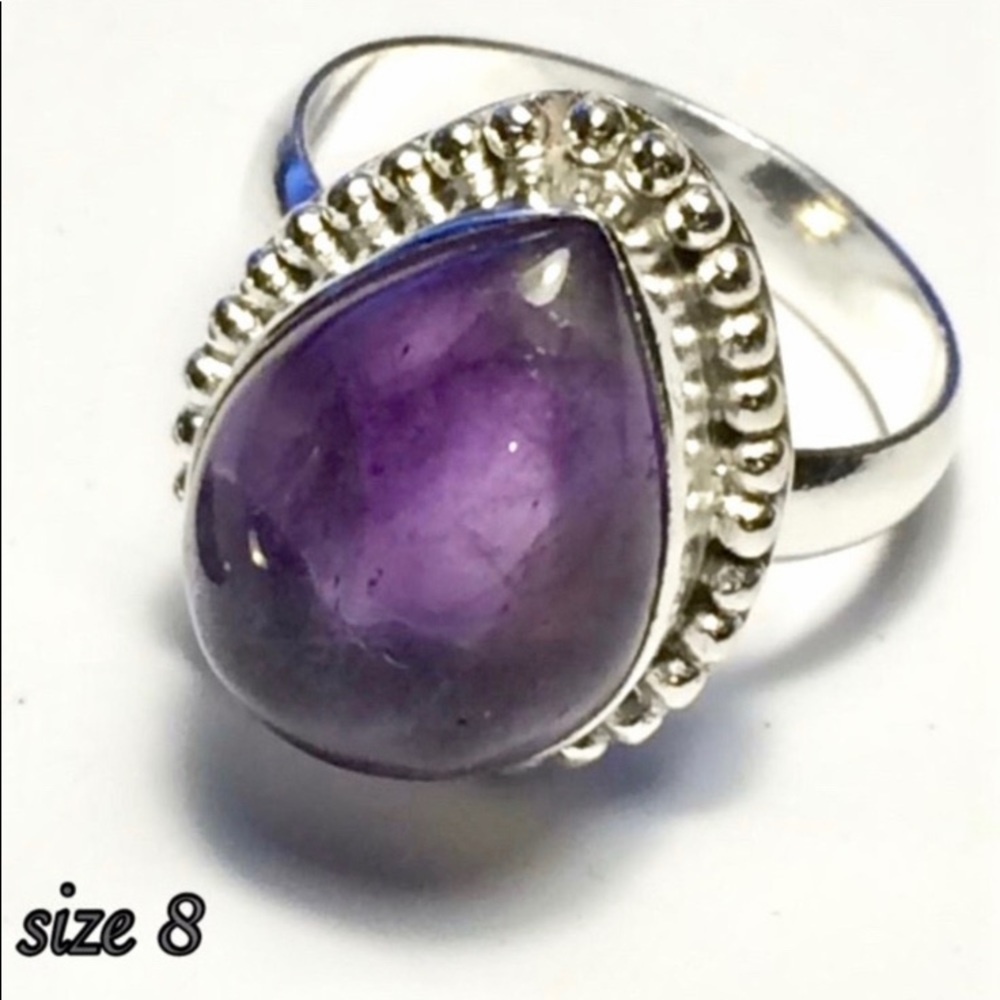 AMETHYST STATEMENT RING